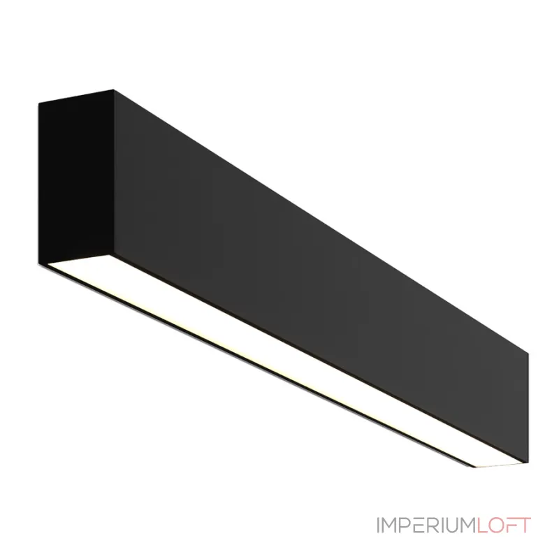 Потолочный светодиодный светильник LeDron LINE GULAR LINE GULAR 500 Black 3K