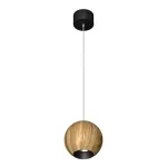 Подвесной светильник LeDron SPACE SPACE R130 Wooden Bl GU10
