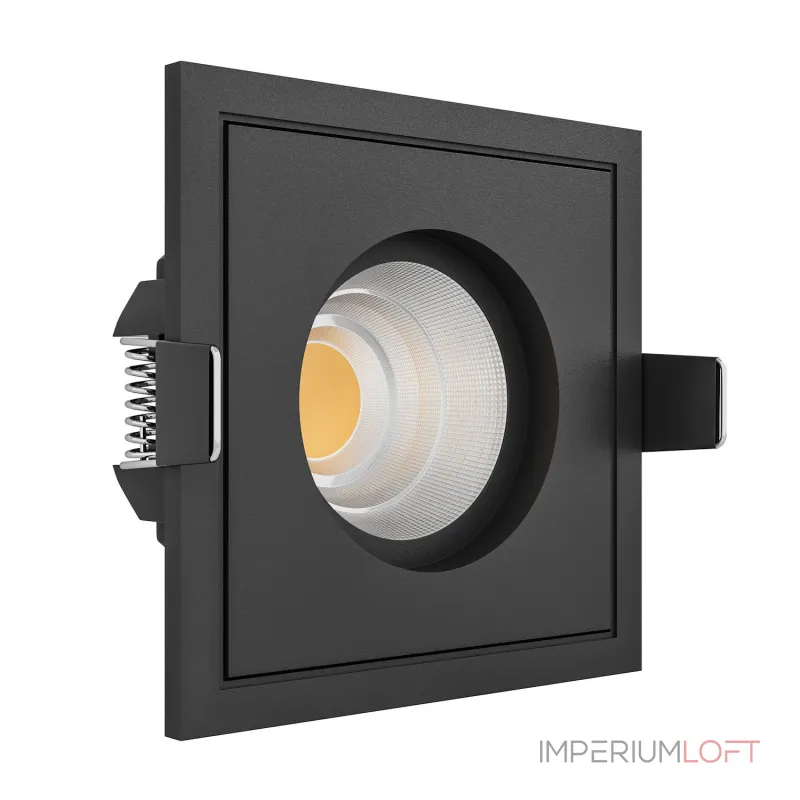 Встраиваемый светодиодный светильник LeDron BRUTAL BRUTAL SQ1 Black TRIAC