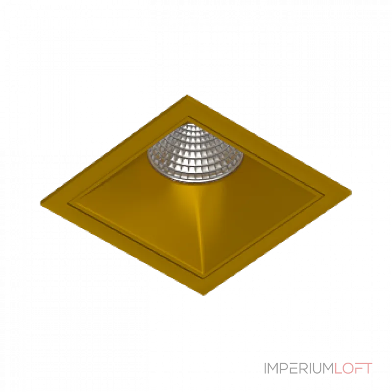 Встраиваемый светодиодный светильник LeDron RISE KIT RISE KIT 1 LED 3000K Gold