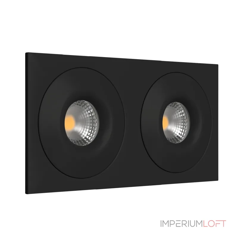 Встраиваемый светильник под сменную лампу LeDron AO1501002 AO1501002 SQ2 Black