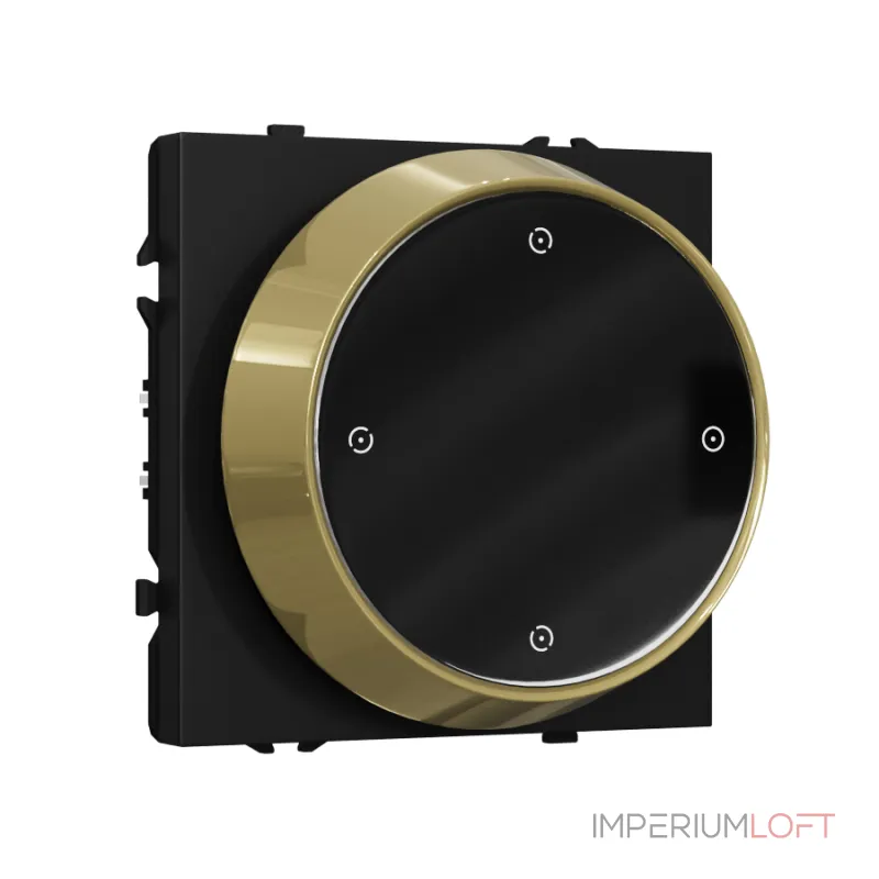 Кнопка управления умным домом LeDron Smart Knob F70 Black-Gold