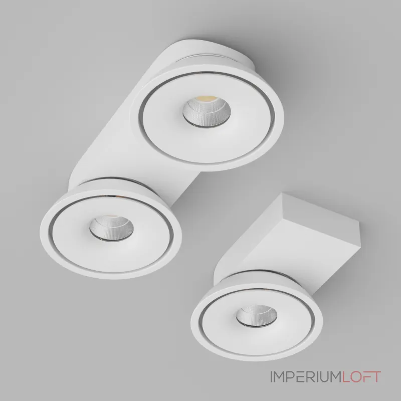 Потолочный поворотный светодиодный светильник LeDron ORBIT SLIM ORBIT SLIM White Потолочный поворотный светодиодный светильник LeDron ORBIT SLIM ORBIT SLIM White