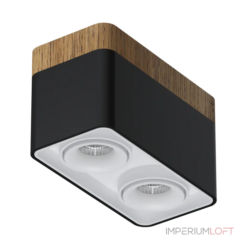 Потолочный светодиодный светильник LeDron TUBING 2 WOODEN TUBING 2 Wooden 30 Bl-Wh