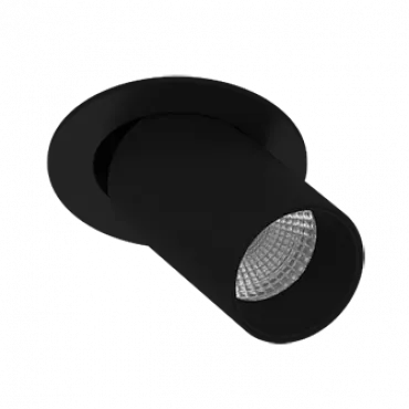 Встраиваемый поворотный светодиодный светильник LeDron DANNY MINI DANNY MINI S40 Black 4000K
