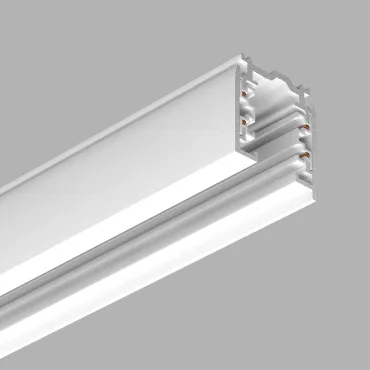 Трехфазный трек (накладной) Ledron АВД-5102 1250 мм White