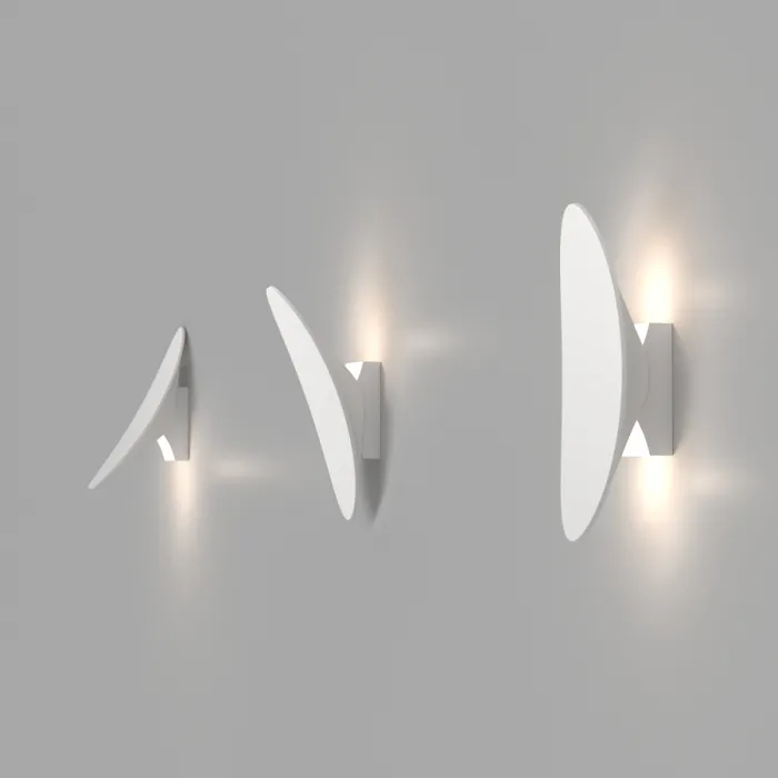Настенный светодиодный светильник LeDron OVAL ZD8174B-12W White от ImperiumLoft