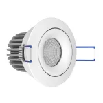 Встраиваемый поворотный светодиодный светильник LeDron LH07SB-R LH07SB-R White 10W 4000K DIM TRIAC