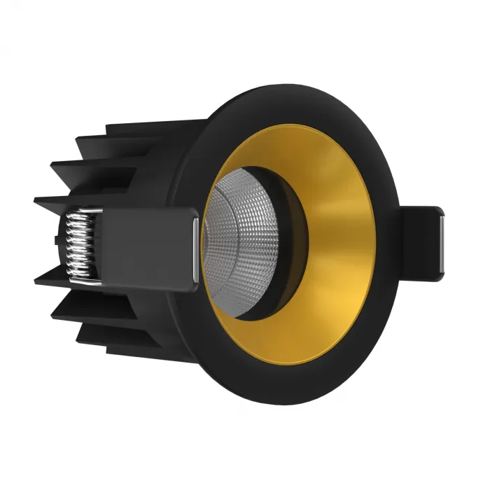 Встраиваемый светодиодный светильник LeDron FAST TOP MINI FAST TOP MINI Black-Gold 4000K от ImperiumLoft
