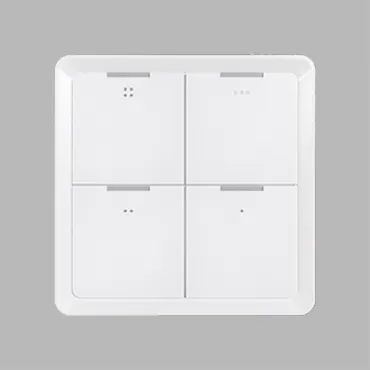 Накладная 4-х кнопочная радиопанель 12 сцен LeDron Zigbee SC04 Накладная 4-х кнопочная радиопанель 12 сцен LeDron Zigbee SC04