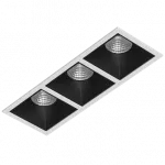 Встраиваемый светодиодный светильник LeDron RISE KIT RISE KIT 3 LED 3000K White-Black