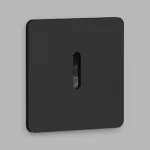 Встраиваемый светодиодный светильник для стен и ступеней LeDron S712 Black