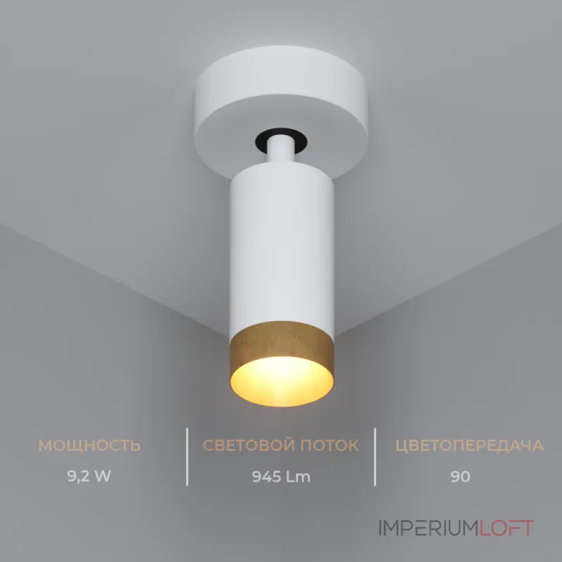 Потолочный светодиодный светильник LeDron SAGITONY SAGITONY R1 S60 Dim Wooden Wh Потолочный светодиодный светильник LeDron SAGITONY SAGITONY R1 S60 Dim Wooden Wh