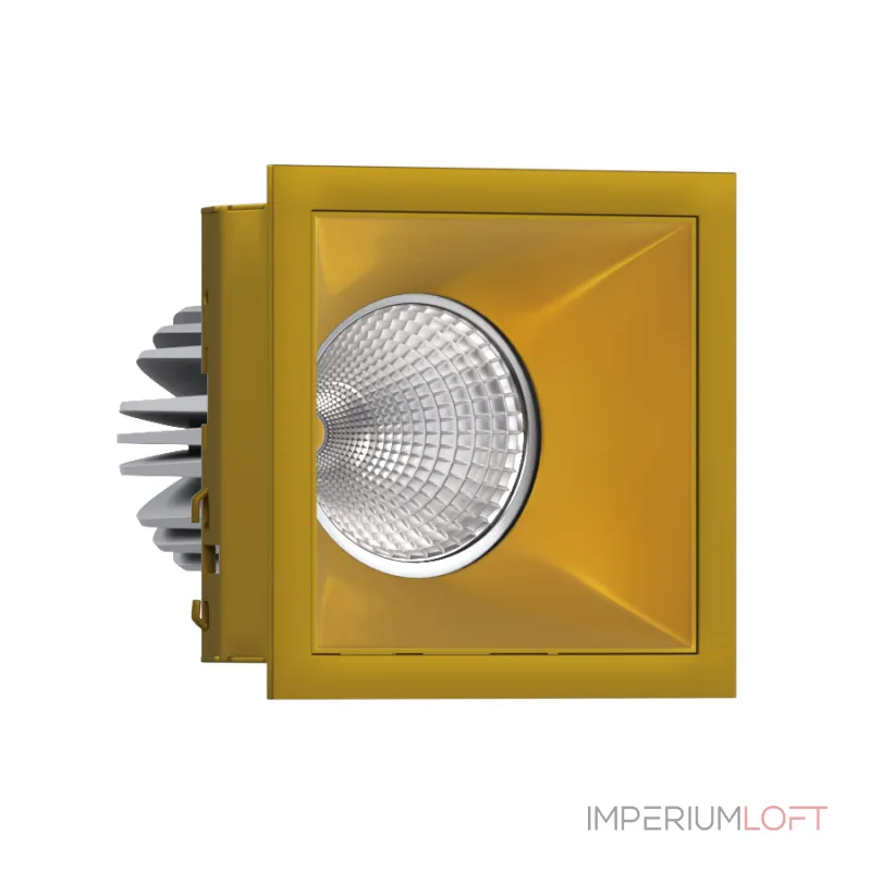 Встраиваемый светодиодный светильник LeDron RISE KIT RISE KIT 1 LED 3000K Gold