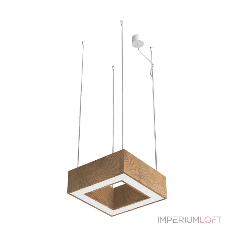 Подвесной светильник LeDron KVADRO HL Wooden KVADRO HL 210 4K Wh