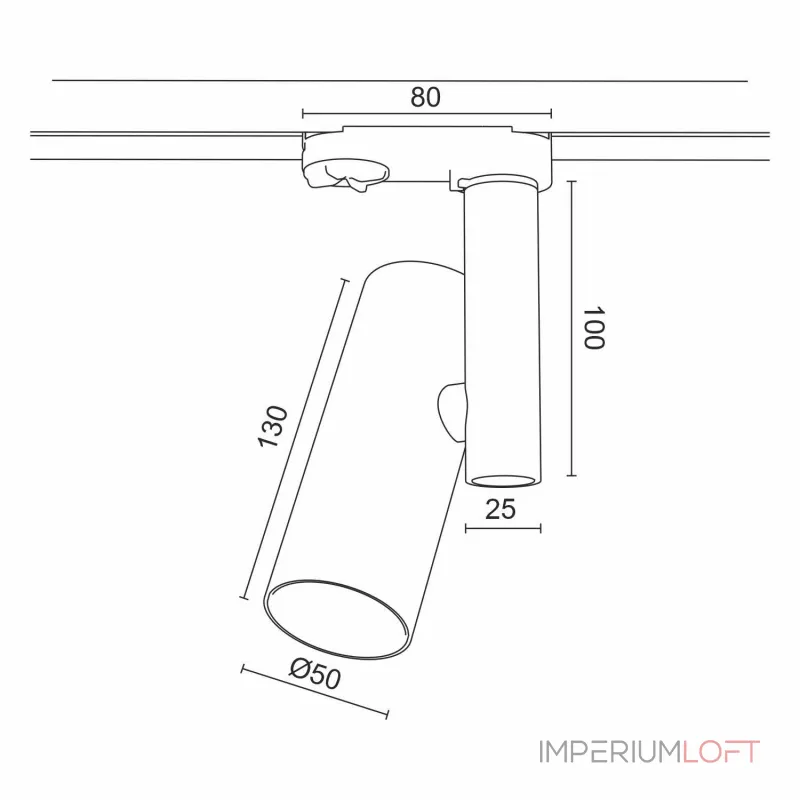 Светильник трековый (для трехфазного трека) LeDron TSU0614 TSU0606 White-Gold Triac от ImperiumLoft Светильник трековый (для трехфазного трека) LeDron TSU0614 TSU0606 White-Gold Triac от ImperiumLoft