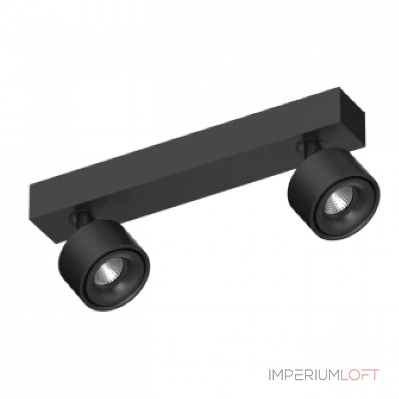 Потолочный поворотный светодиодный светильник LeDron SAGITONY SAGITONY E2 S75 Black 4000K