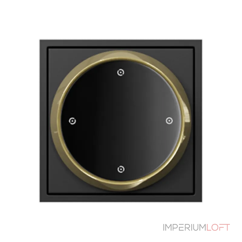 Кнопка управления умным домом LeDron Smart Knob F70 Black-Gold