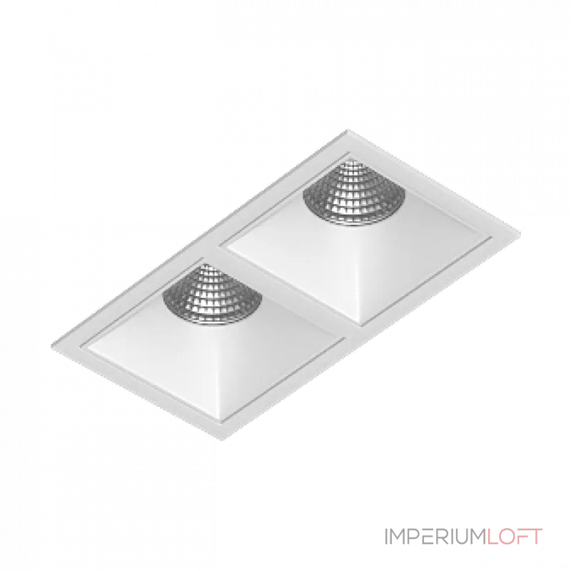 Встраиваемый светодиодный светильник LeDron RISE KIT RISE KIT 2 LED 4000K White Встраиваемый светодиодный светильник LeDron RISE KIT RISE KIT 2 LED 4000K White