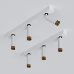 Потолочный светодиодный светильник LeDron SAGITONY SAGITONY E3 S40 Wooden White
