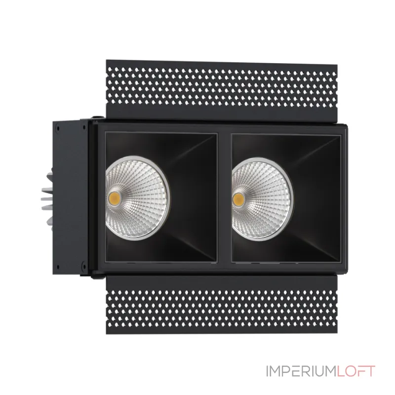 Встраиваемый светодиодный светильник LeDron RISE SQ H KIT2 RISE SQ H KIT2 LED 4K Black Встраиваемый светодиодный светильник LeDron RISE SQ H KIT2 RISE SQ H KIT2 LED 4K Black
