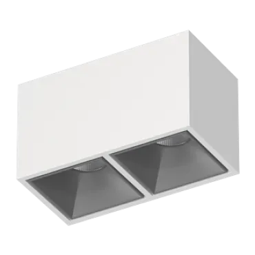 Потолочный светильник Ledron KUBING 2 White-Grey 4000K