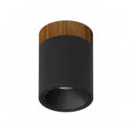 Потолочный светодиодный светильник LeDron RINBOK Wooden RINBOK 130 Wooden Black