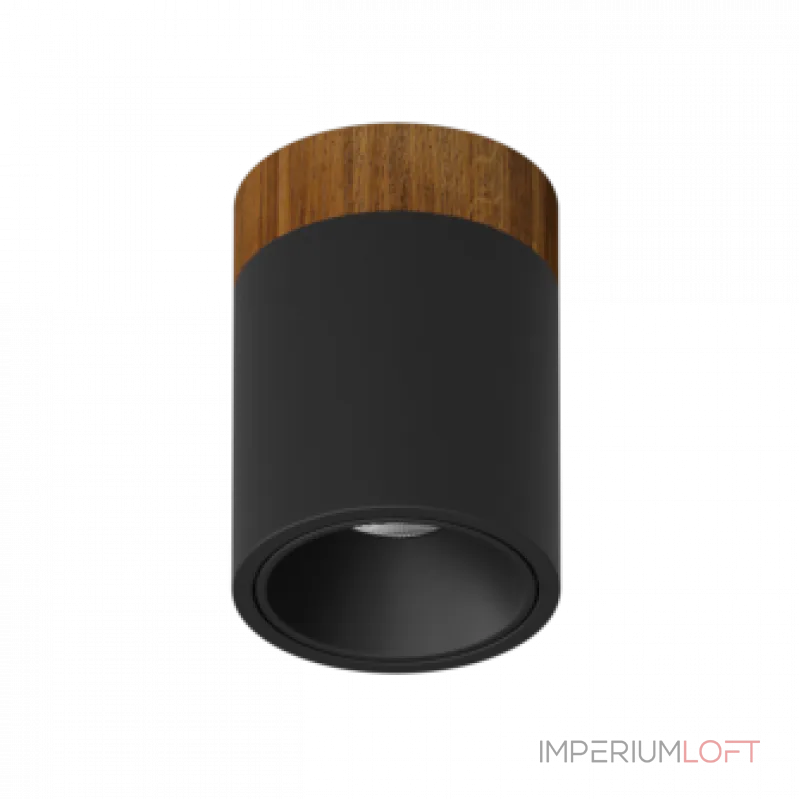 Потолочный светодиодный светильник LeDron RINBOK Wooden RINBOK 130 Wooden Black