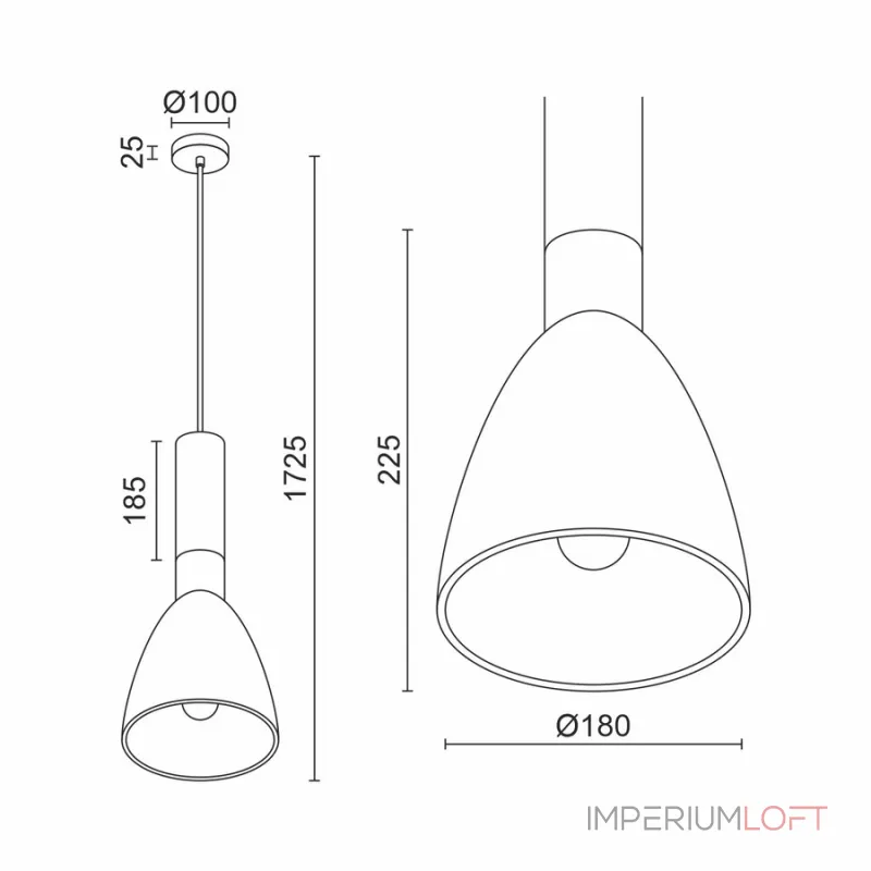 Подвесной светильник LeDron OVERAL WOOD OVERAL W Wood 185 Подвесной светильник LeDron OVERAL WOOD OVERAL W Wood 185