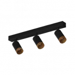 Потолочный светодиодный светильник LeDron SAGITONY SAGITONY E3 S60 Wooden Black