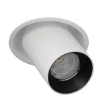 Встраиваемый поворотный светодиодный светильник LeDron EVA DANNY MINI EVA DANNY MINI White-Black 4000K от ImperiumLoft