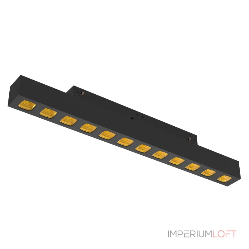 Светодиодный светильник для магнитной системы Ledron Sagi style 290 DALI Black-Gold 4000K Светодиодный светильник для магнитной системы Ledron Sagi style 290 DALI Black-Gold 4000K