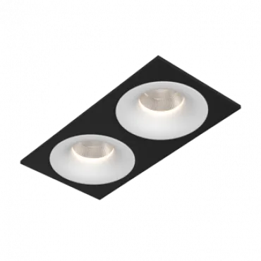 Встраиваемый светодиодный светильник LeDron LOFT LOFT SQ2 Black-White TRIAC 4000K