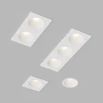 Встраиваемый светодиодный светильник LeDron LH07H-R LH07H-R SQ3 White 30W 4000K DIM TRIAC