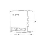 Диммер двухканальный LeDron QS-Zigbee-D06-TRIAC-2C от ImperiumLoft