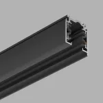 Трехфазный трек (накладной) Ledron АВД-5102 1250 мм Black от ImperiumLoft