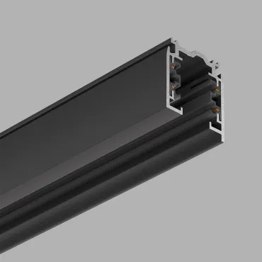 Трехфазный трек (накладной) Ledron АВД-5102 1250 мм Black