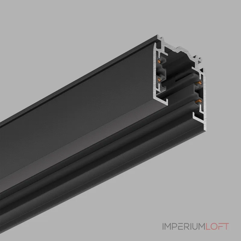 Трехфазный трек (накладной) Ledron АВД-5102 1250 мм Black от ImperiumLoft Трехфазный трек (накладной) Ledron АВД-5102 1250 мм Black от ImperiumLoft