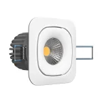 Встраиваемый поворотный светодиодный светильник LeDron LH07SB-R LH07SB-S White 10W 3000K DIM TRIAC