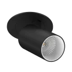 Встраиваемый поворотный светодиодный светильник LeDron DANNY MINI DANNY MINI S40 Black-Whit от ImperiumLoft