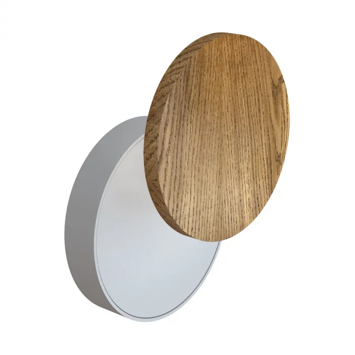 Настенный светодиодный светильник LeDron UFO UFO G2 Wooden Grey от ImperiumLoft