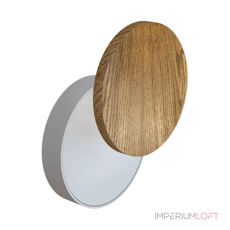 Настенный светодиодный светильник LeDron UFO UFO G2 Wooden Grey от ImperiumLoft Настенный светодиодный светильник LeDron UFO UFO G2 Wooden Grey от ImperiumLoft