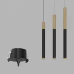 Подвесной (встраиваемый) светодиодный светильник LeDron SAGITONY R BASIC T40 Wooden R BASIC T40 Wooden 300 Bl от ImperiumLoft