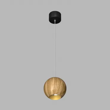 Подвесной светильник LeDron SPACE SPACE R130 Wooden Bl-Gl GU10