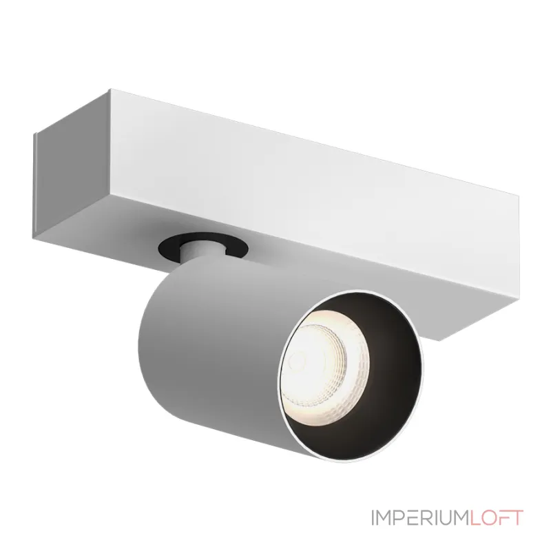 Настенно-потолочный поворотный светодиодный светильник LeDron SAGITONY SAGITONY E S60 W-Bl от ImperiumLoft Настенно-потолочный поворотный светодиодный светильник LeDron SAGITONY SAGITONY E S60 W-Bl от ImperiumLoft