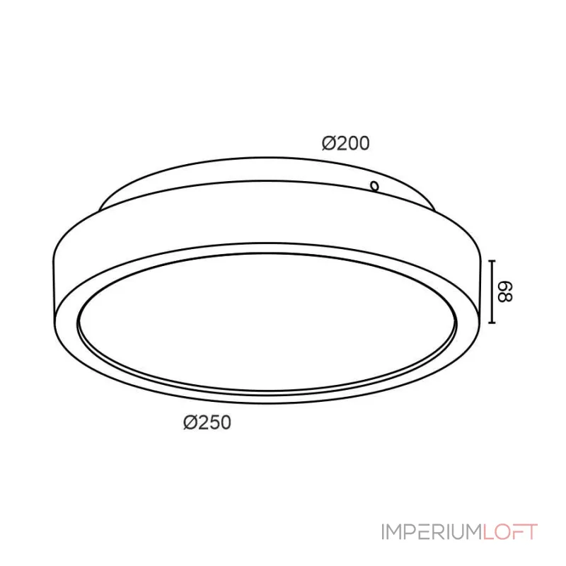 Накладной светодиодный светильник LeDron PATIO R 5764A-LED Накладной светодиодный светильник LeDron PATIO R 5764A-LED
