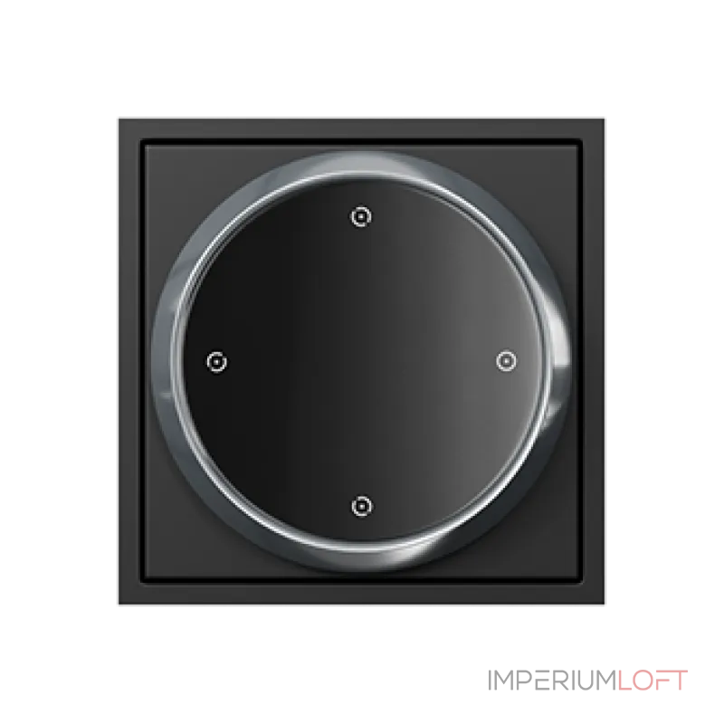 Кнопка управления умным домом LeDron Smart Knob F70 Black-Silver