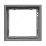 Рамка на 1 пост для розеток и выключателей LeDron 1 Frame PC Light Grey