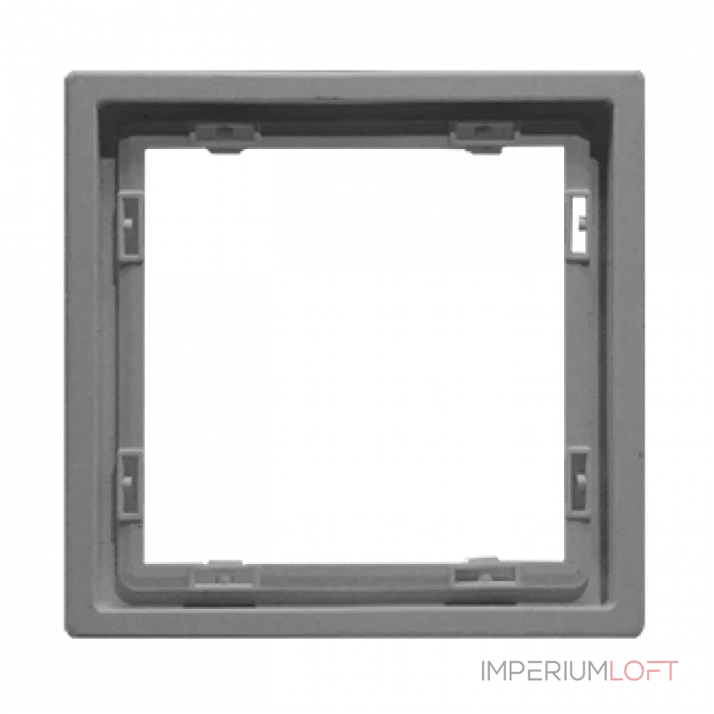 Рамка на 1 пост для розеток и выключателей LeDron 1 Frame PC Light Grey Рамка на 1 пост для розеток и выключателей LeDron 1 Frame PC Light Grey