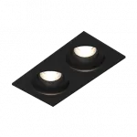Встраиваемый светодиодный светильник LeDron LEVEL LEVEL SQ2 Black TRIAC